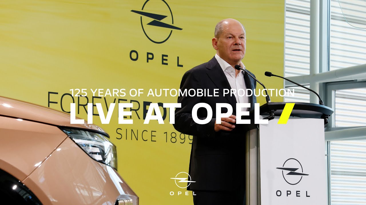 125 лет производства автомобилей Opel | Прямая трансляция с Дня открытых дверей