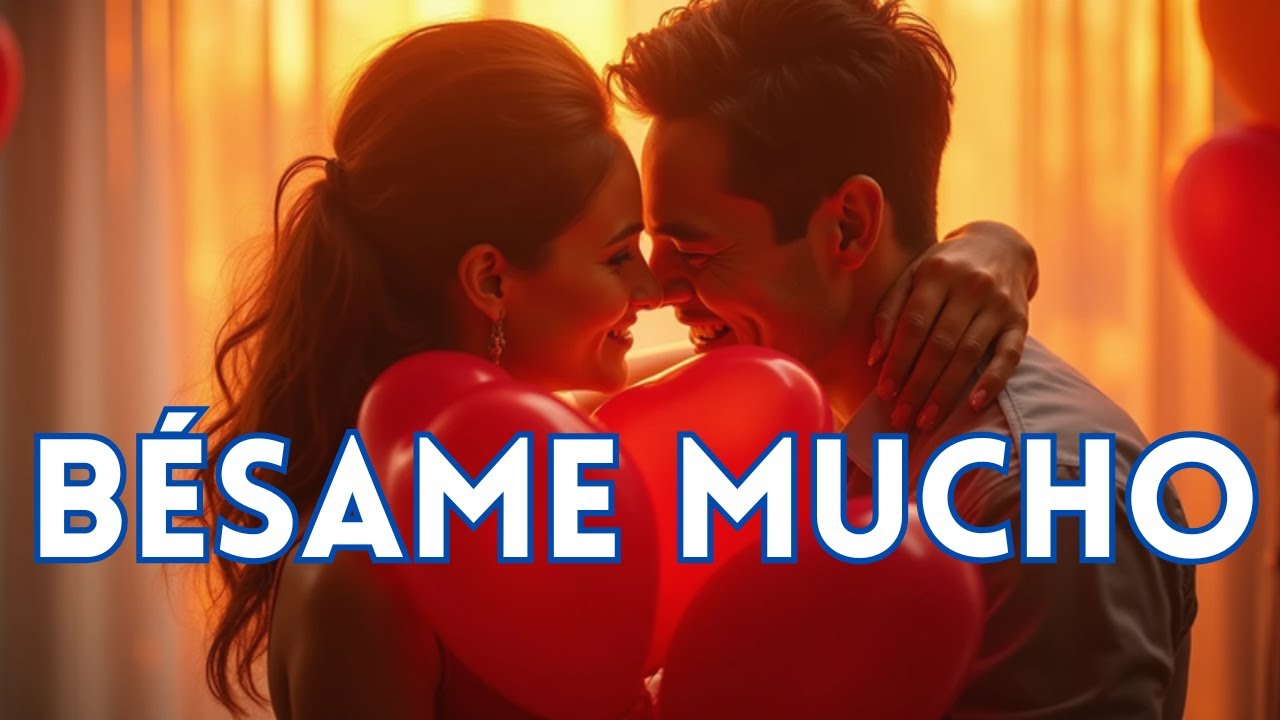 BÉSAME MUCHO 🌹❣️ Canción de Amor que Dice Todo lo que Siento Por ti