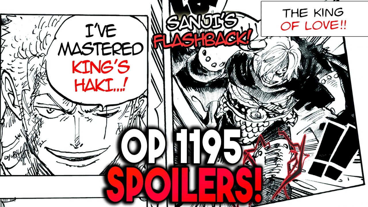 ZORO IS A HAKI DEMON!! SANJI'S CONQUEROR'S FLASHBACK!! | ONE PIECE CHAPTER 1195 SPOILERS (OP 1195)