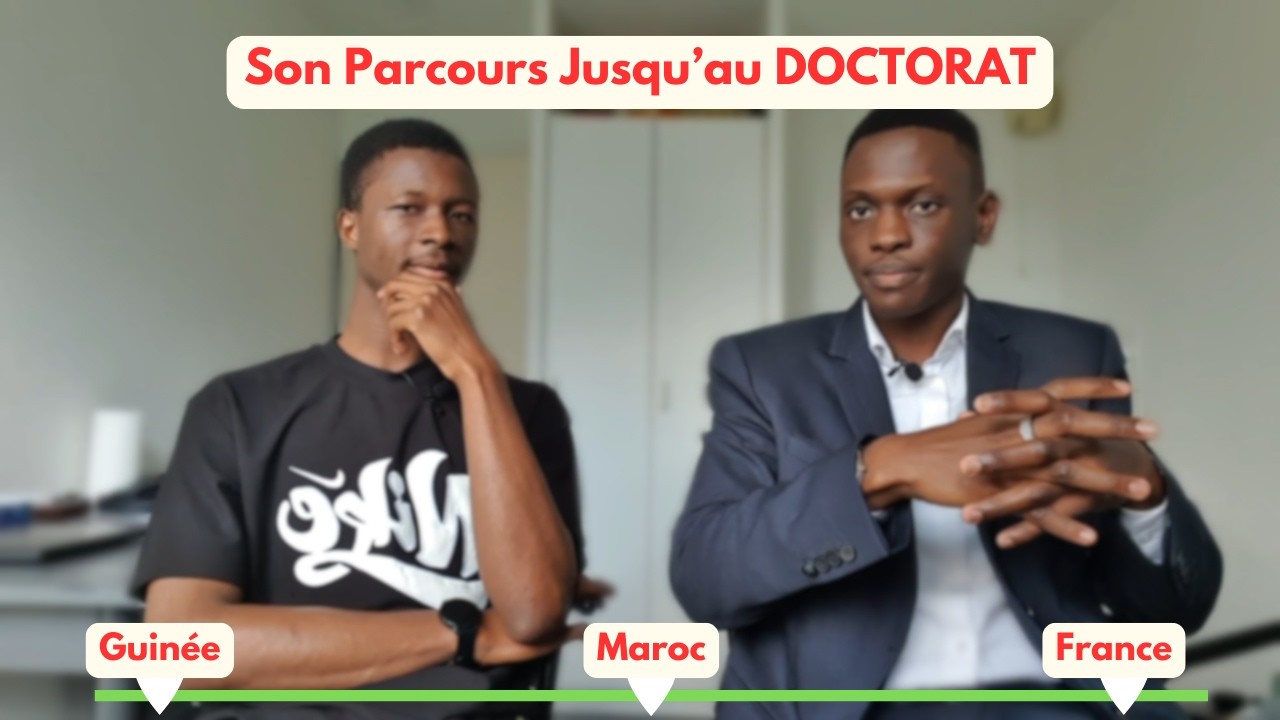 +5 ans en France : Voici Son parcours jusqu'au Doctorat