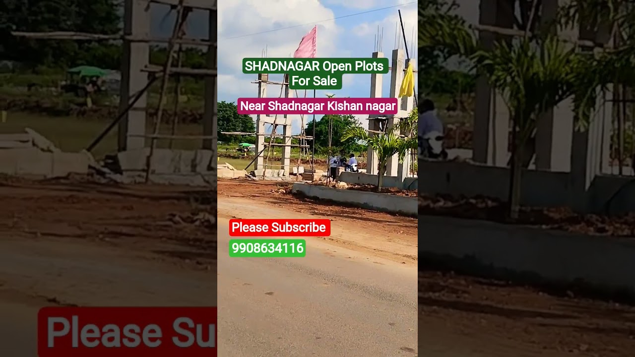 Shadnagar Open Plots &ndash; Ideal for Dream Homes and Smart Investments Near Regional Ring Road#shadnagar