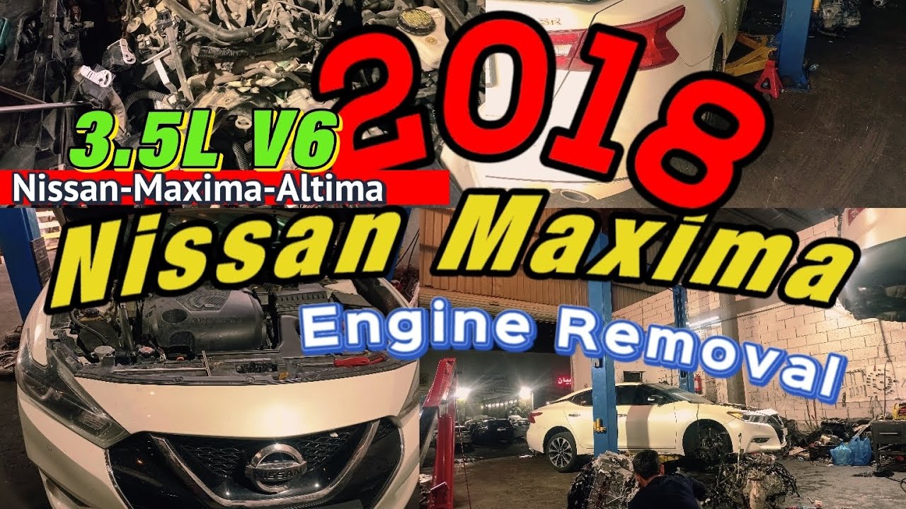 2006-2018 Nissan 3.5L V6 Maxima/Altima Engine Removal (Engine Remove)