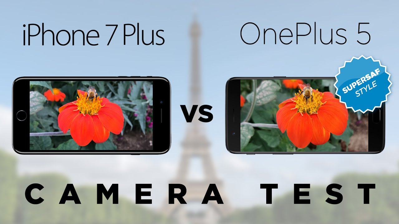 OnePlus 5 vs iPhone 7 Plus Сравнение камер