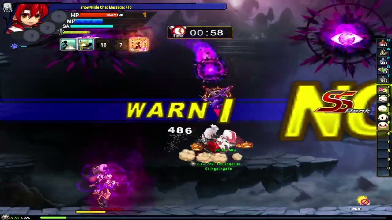 GRAND CHASE CLASSIC JIN SOLO INFINITY CLOISTER 4 (NO POT/NO DEATH)