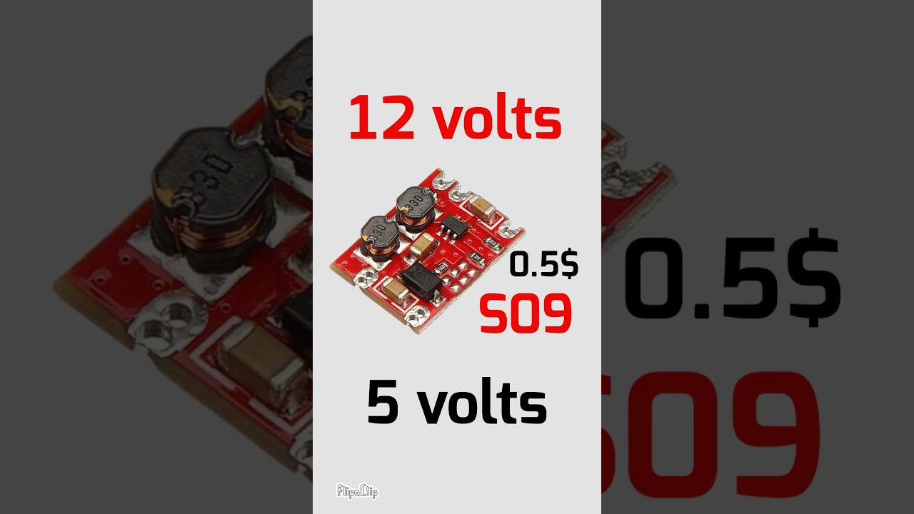 This Tiny Module Changes Everything! 🛠️ S09 Buck-Boost Explained #Shorts
