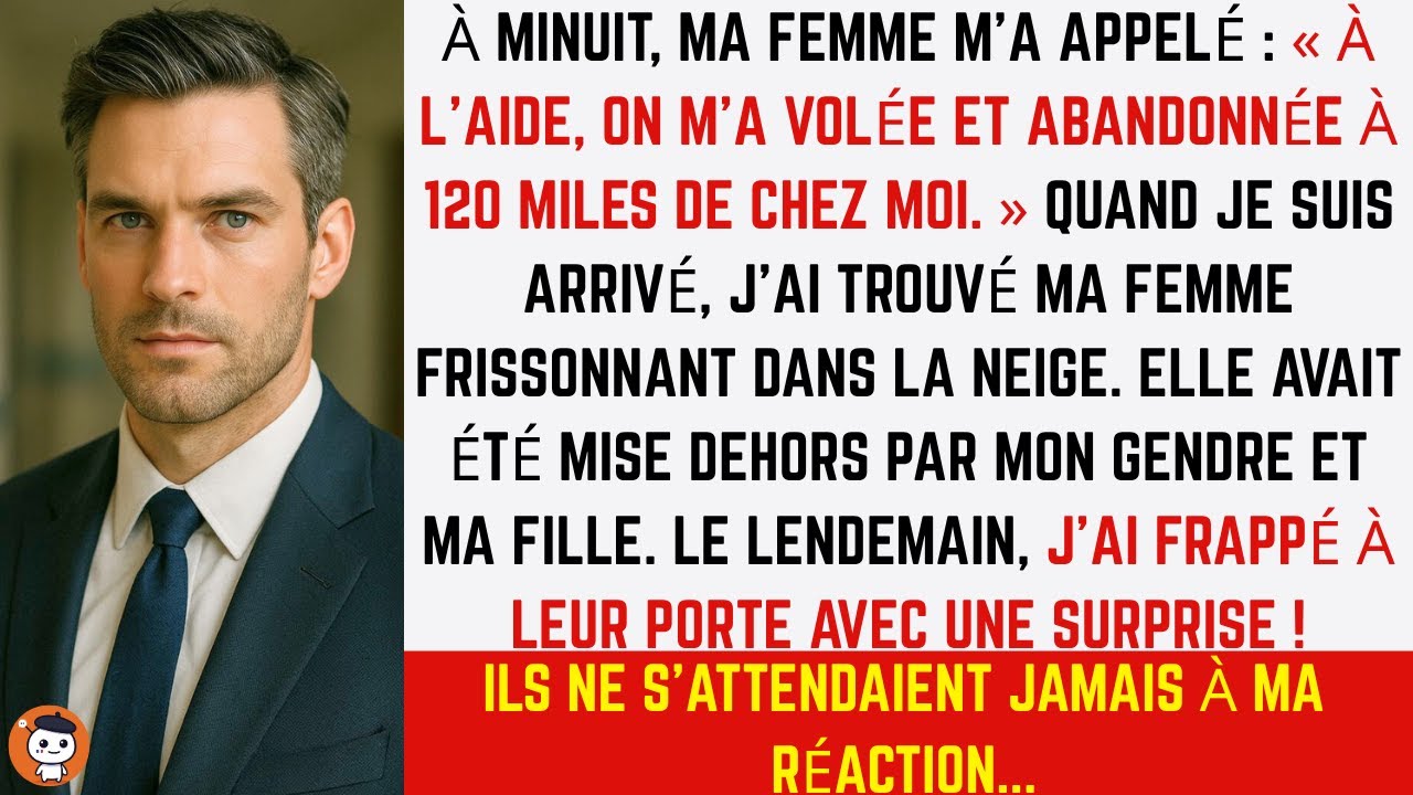 À minuit, ma femme m’a supplié de l’aider… mais quand je suis arrivé, j’ai découvert l’impensable