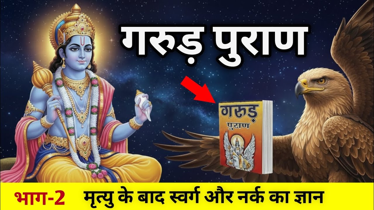 गरुड़ पुराण भाग–2 | मृत्यु के बाद आत्मा के साथ क्या होता है? | स्वर्ग और नरक का पूरा सत्य