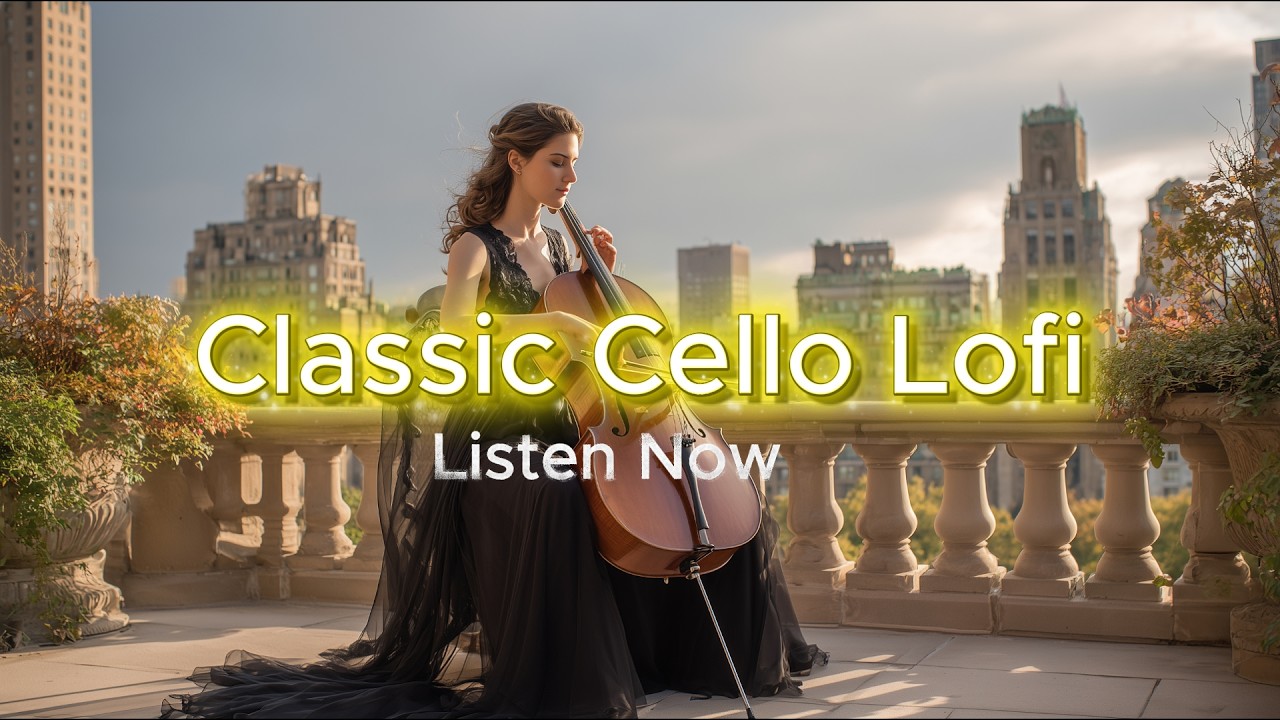 Classical Cello Lofi [3 Hours] ☕ Calm Music for Relaxing / Studying