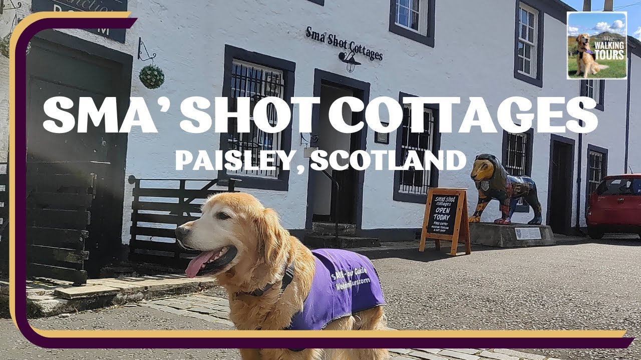 Sma' Shot Cottages in Paisley, Scotland | Scottish Weaving History