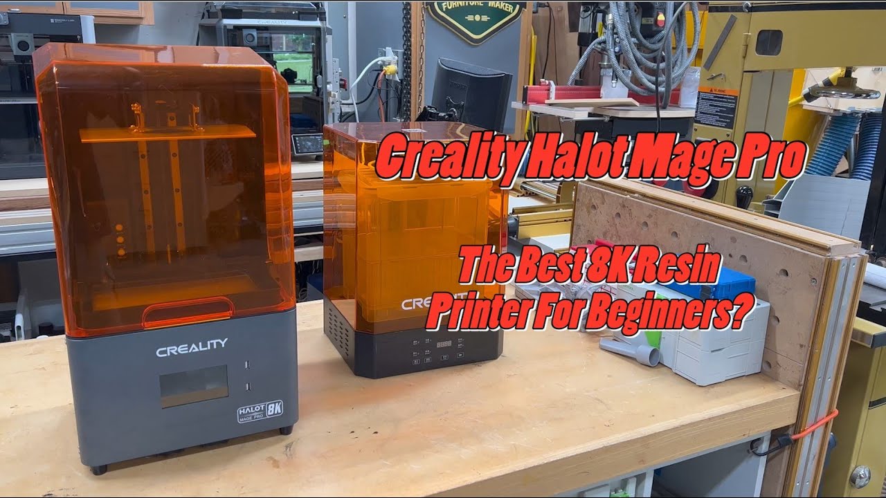 Creality Halot Mage Pro — сверхбыстрая и простая печать смолой