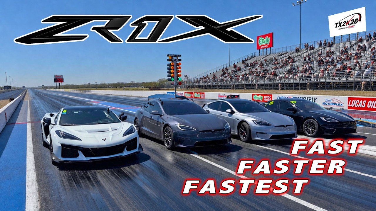 They needed 3 Tesla Plaids to beat me in the ZR1X