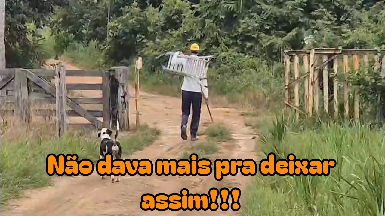 Antes de continuar a reforma tivemos que resolver isso....