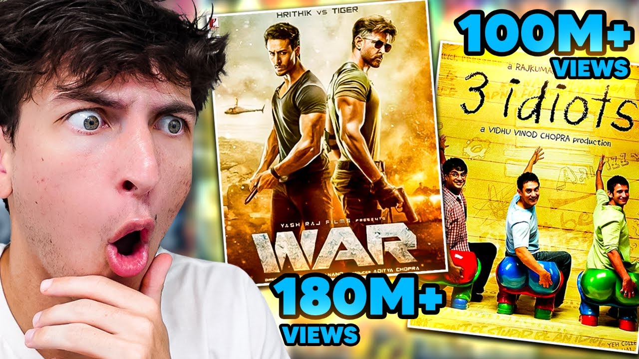 ЛУЧШИЕ трейлеры Болливуда всех времен (Jawan, War, Kill, Pathaan, 3 Idiots, Saaho)