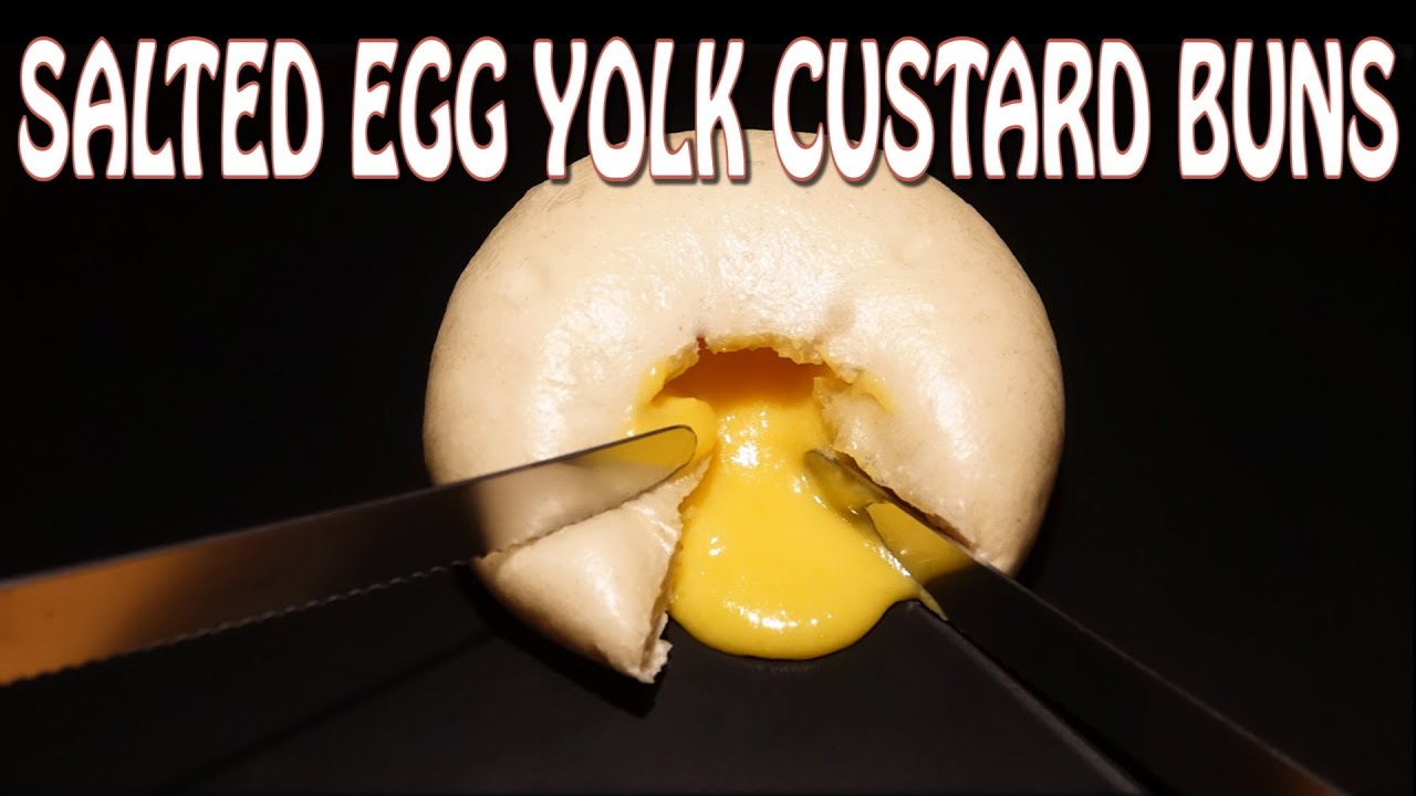 How to make Salted Egg Yolk Custard Buns (Liu Sha Bao) A Dim Sum favourite