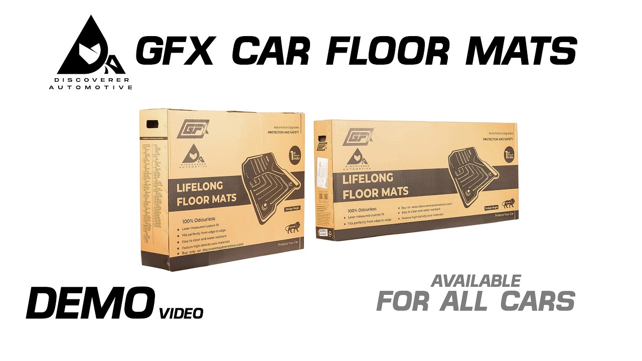 Quick & Dirty Demo | GFX Car Floor Mats | Discoverer Automotive