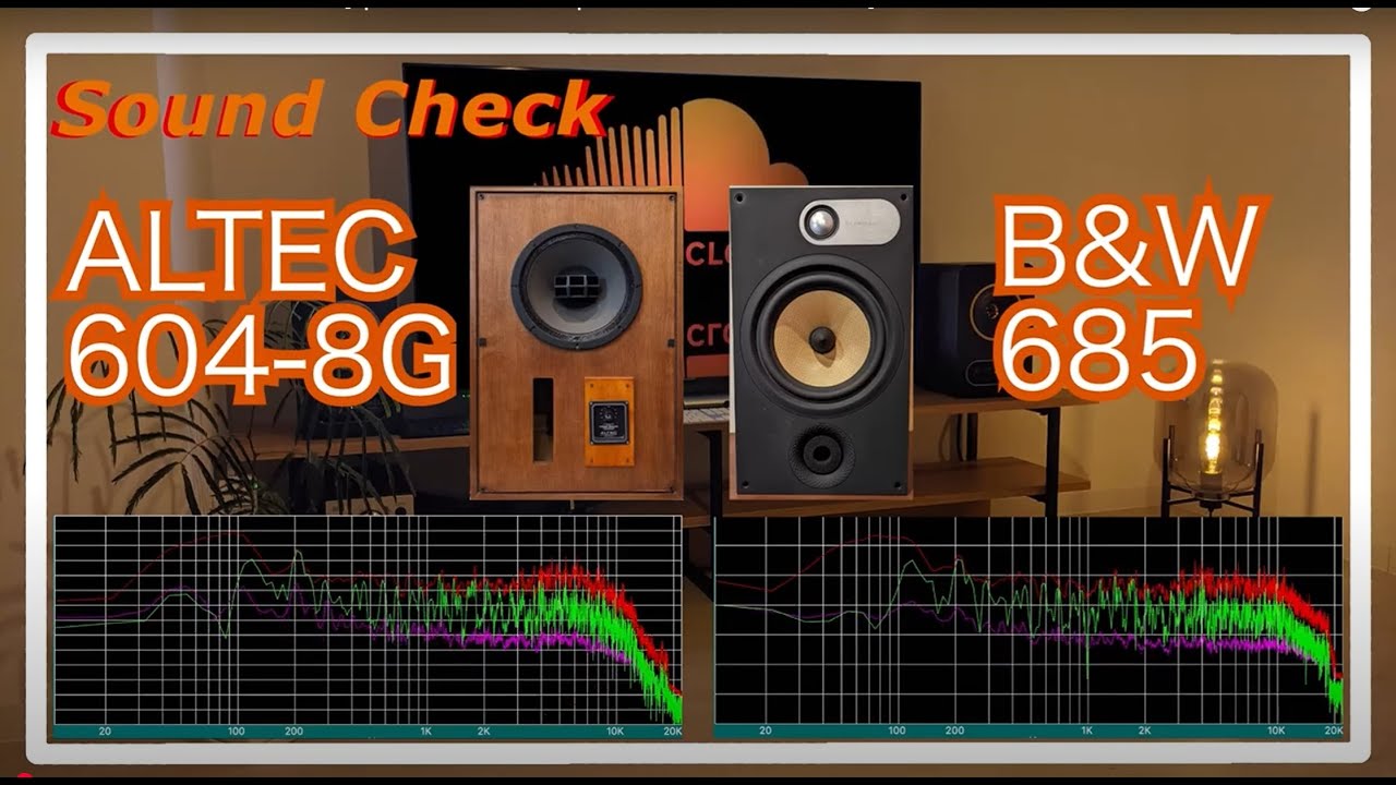 ALTEC 604-8G vs B&W 685 [speaker Sound Comparison スピーカー音比較]