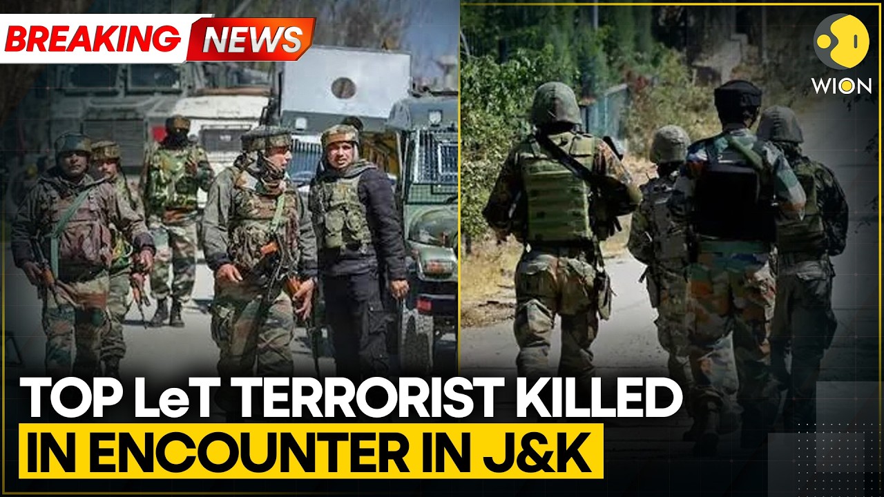 Top LeT Terrorist Killed In J&K Encounter, Security Forces Launch Operation | Breaking