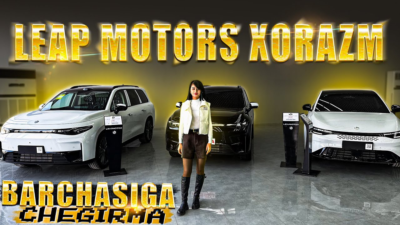 LEAP MOTORS XORAZMDA OCHILDI✅ Leap Motors C01,Leap Motors C11 va Leap Motors C16 mashinalarga Aksiya