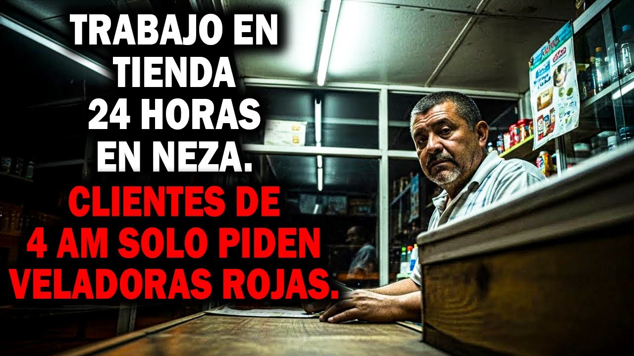 Trabajo en Tienda 24 Horas en Neza. Clientes de 4 AM Solo Piden Veladoras Rojas.