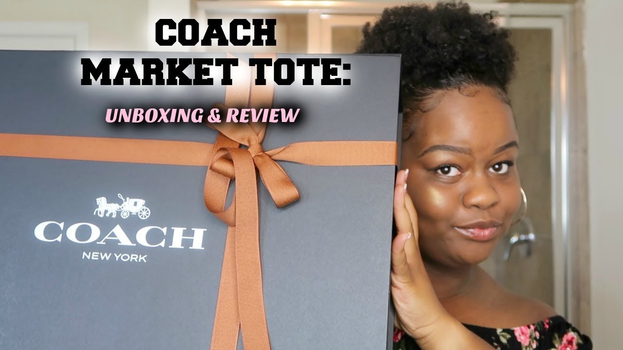 Coach Market Tote: Unboxing & Review