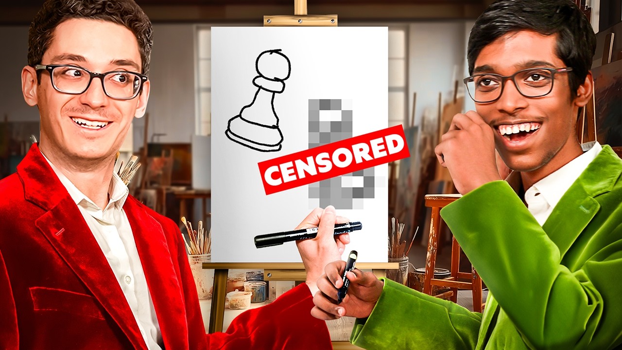 Chess Piece Drawing Challenge Goes HORRIBLY WRONG... 😱