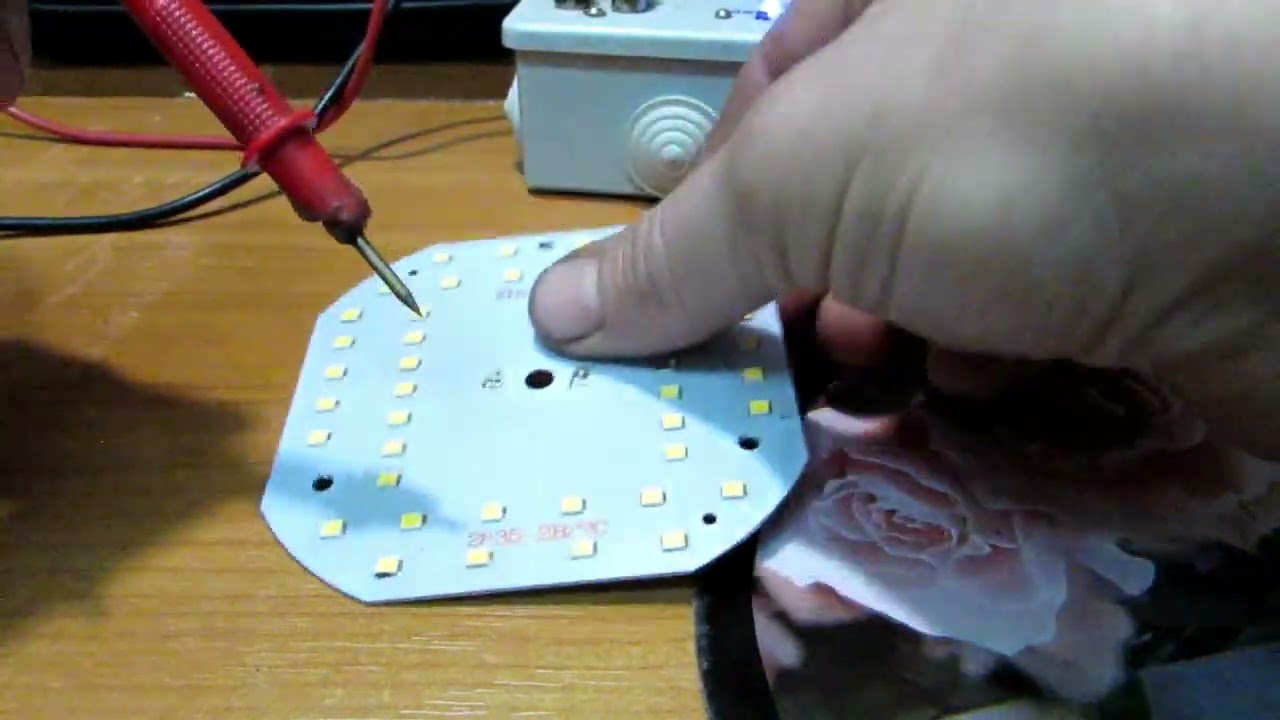 Тестер светодиодов стабилитронов и диодных матриц