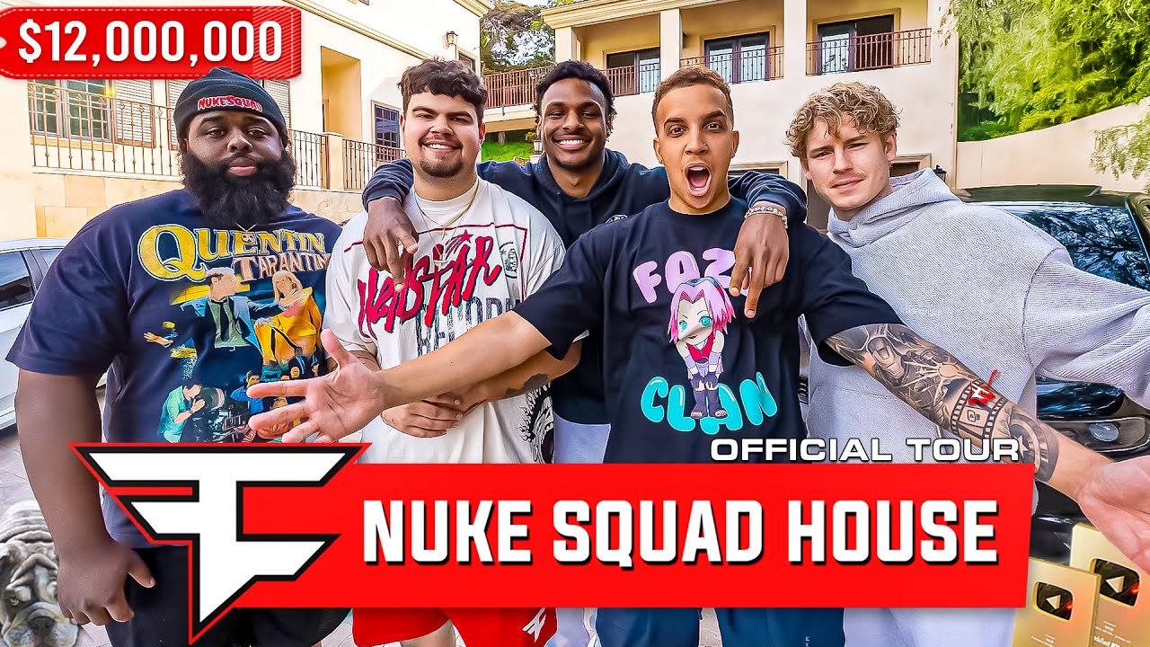 Welcome to the NEW FaZe Nuke Squad House!