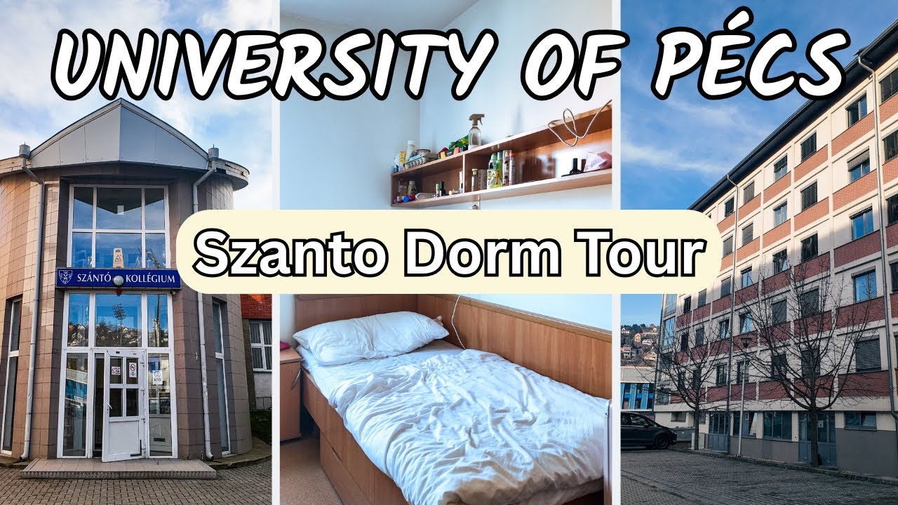 University Of Pécs DORM TOUR 2026 (Szanto Dorm for International Students)