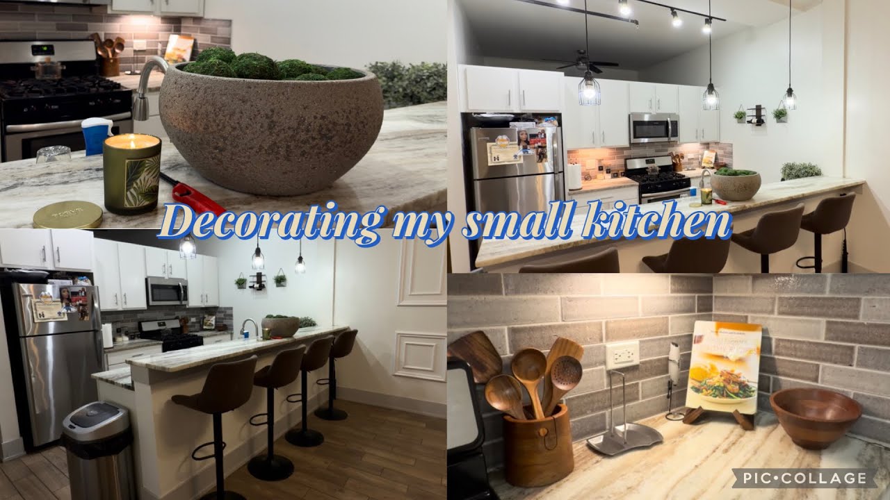 Minimal KITCHEN decor for a small kitchen 