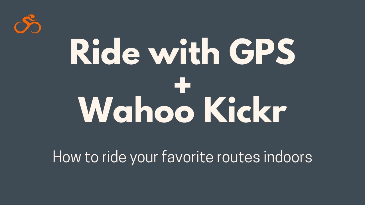 Riding your Ride with GPS Routes on a Wahoo Kickr