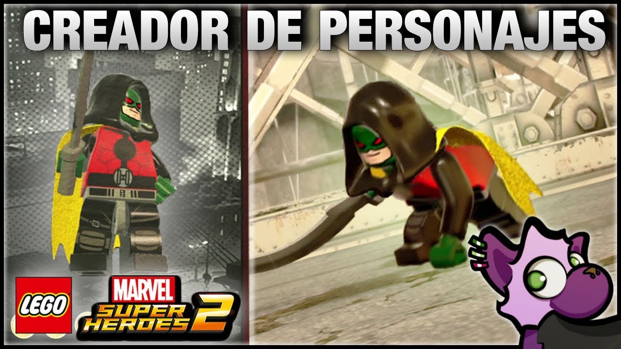 LEGO Marvel Superheroes 2 | Creando un Personaje - ROBIN (Damian Wayne)