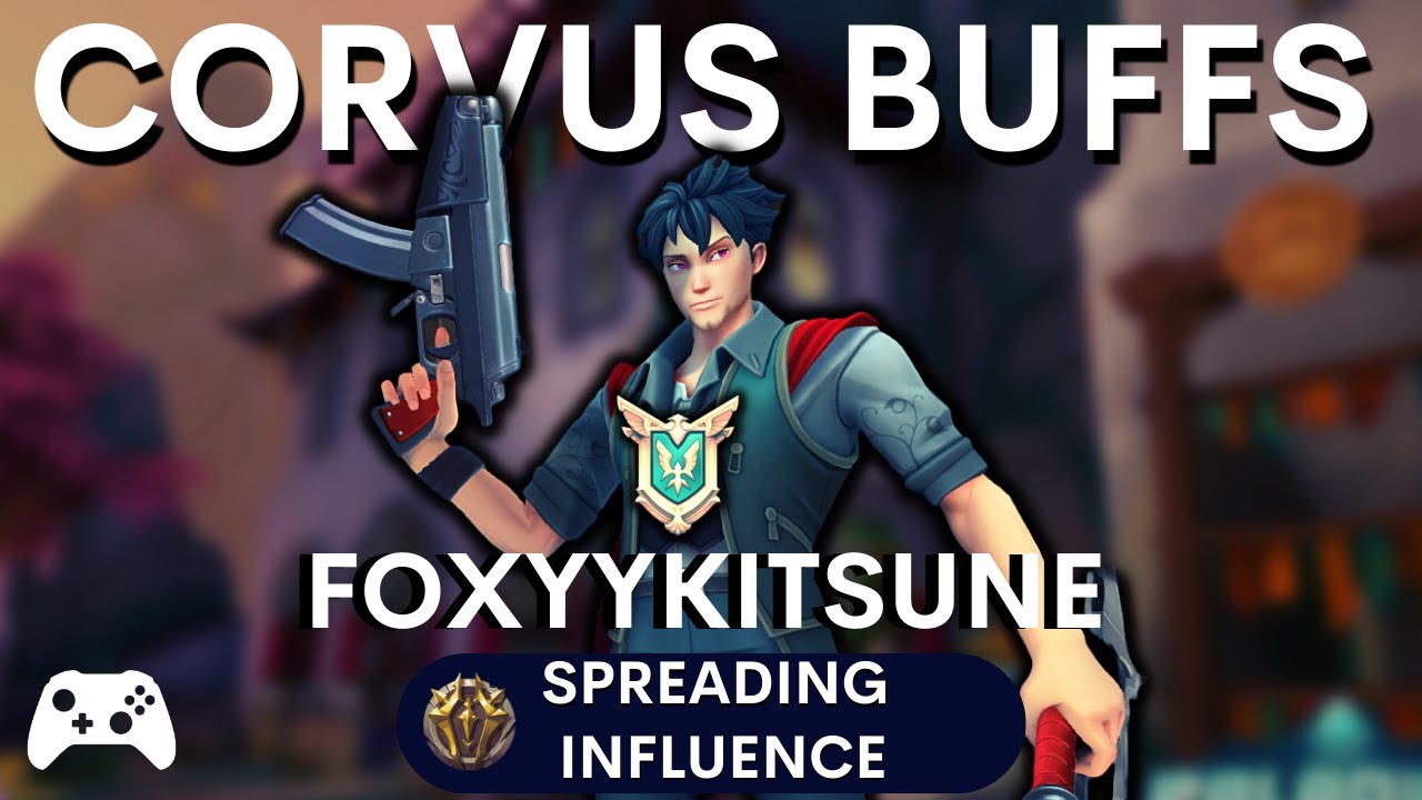 How Good Is Corvus NEW BUFFS 247K+ Heals FoxyyKitsune (Master) Paladins Corvus Competitive