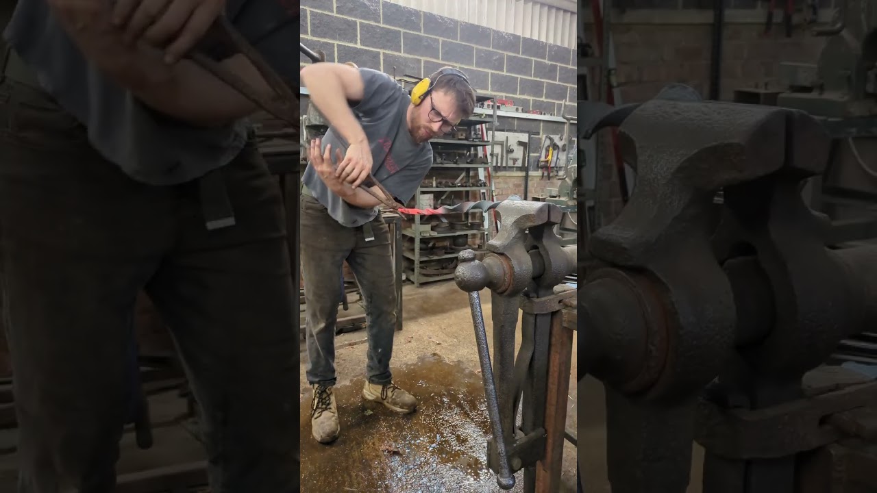 Twisting tapered bars