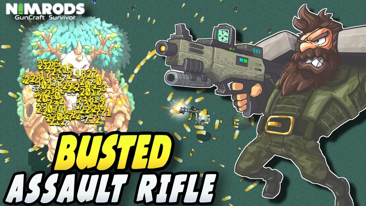 Insane Ice Storm Assault Rifle Shreds Everything | Nimrods Guncraft Survivor