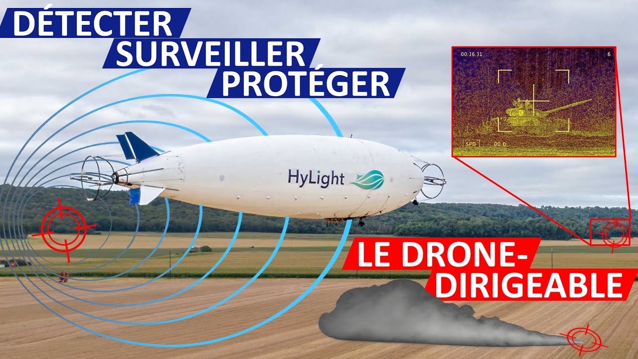 [🛸✈️] UN DRONE-DIRIGEABLE DE SURVEILLANCE, D'INSPECTION ET DE DÉTECTION DE GAZ ?