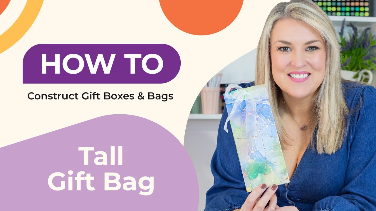 HOW TO Construct Gift Boxes & Bags - Tall Gift Bag