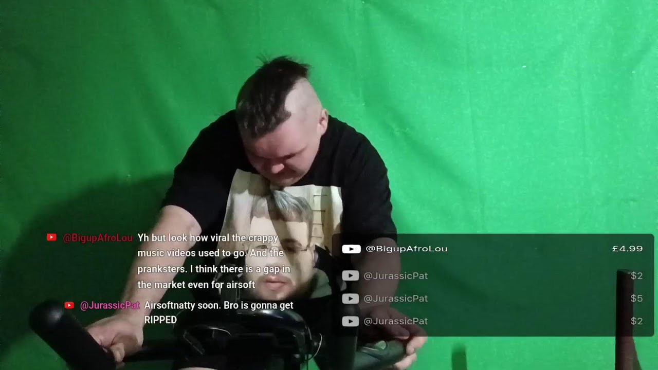 working out to power up