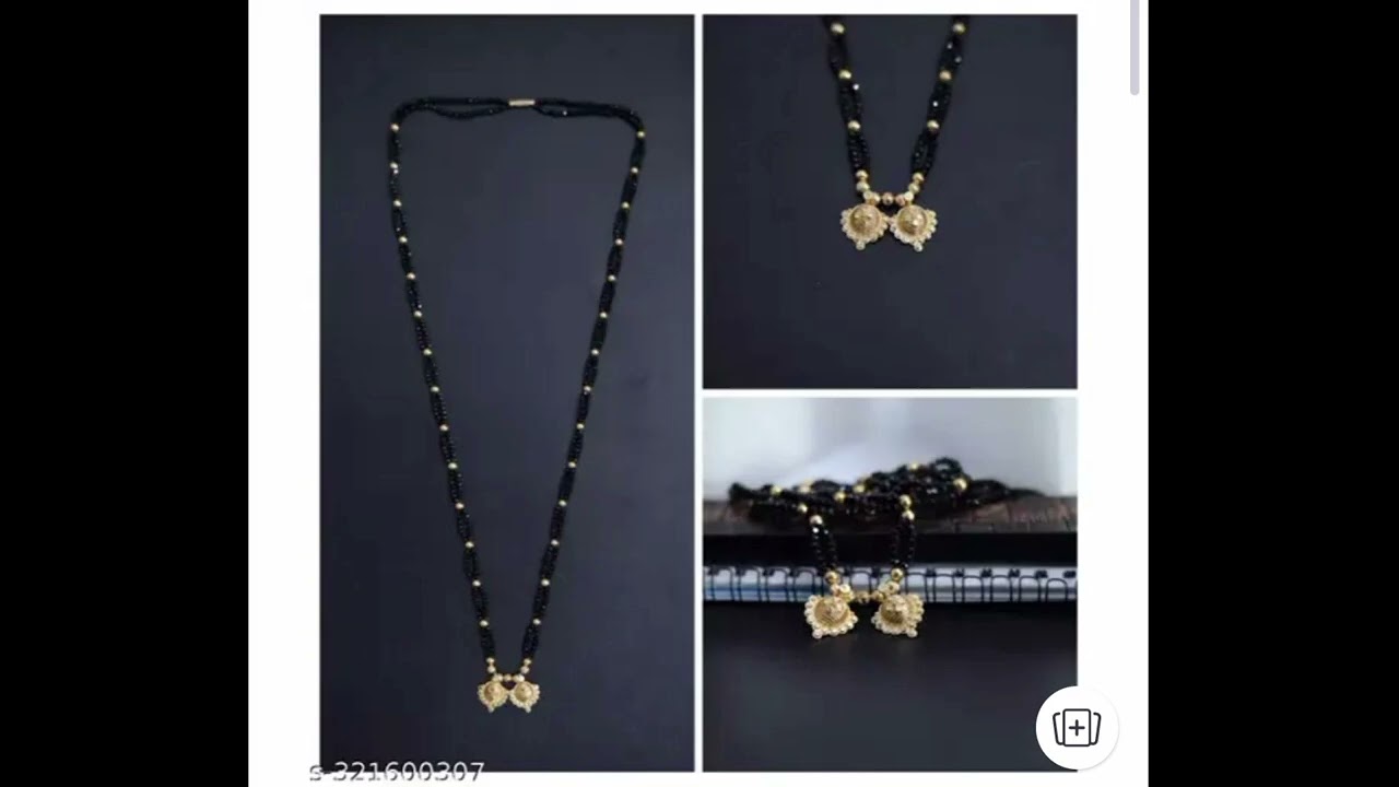New trendy mangalsutra designs from Meesho with product code for womens | mangalsutra designs