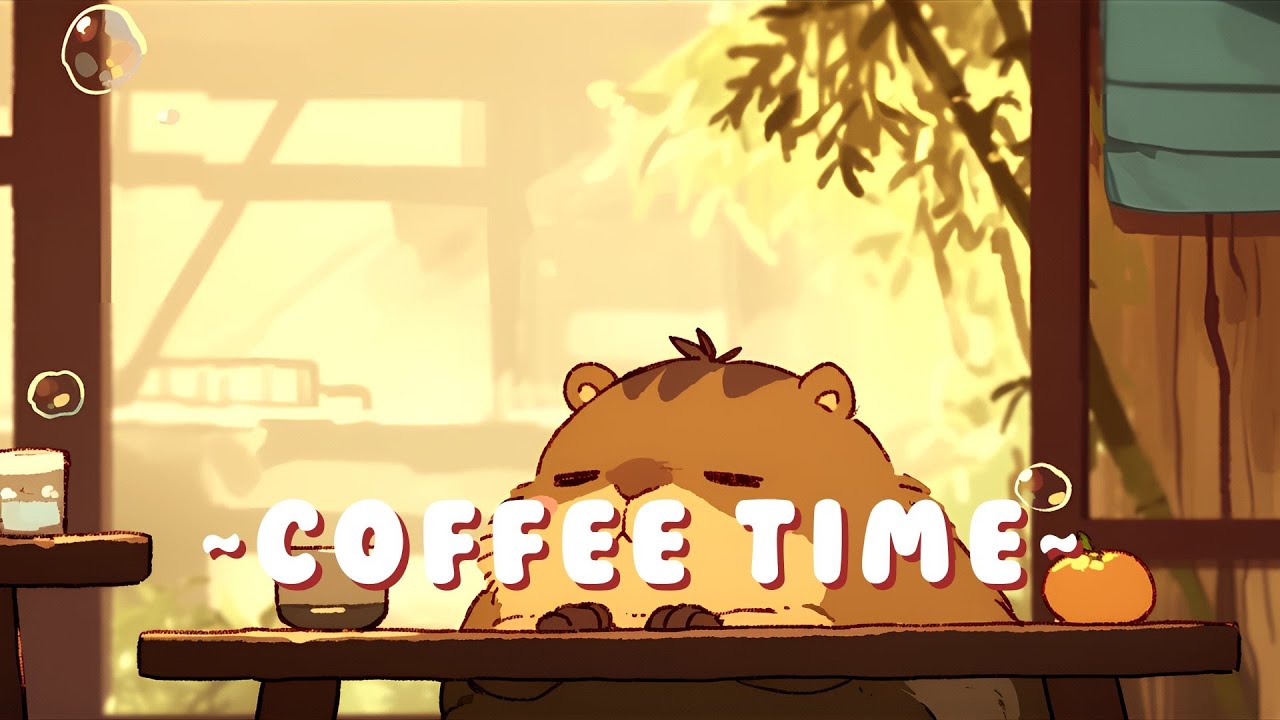 [Extended Mix] Capybara Lofi Music Station | Cozy Lofi Hip Hop Mix 🌸 ☕
