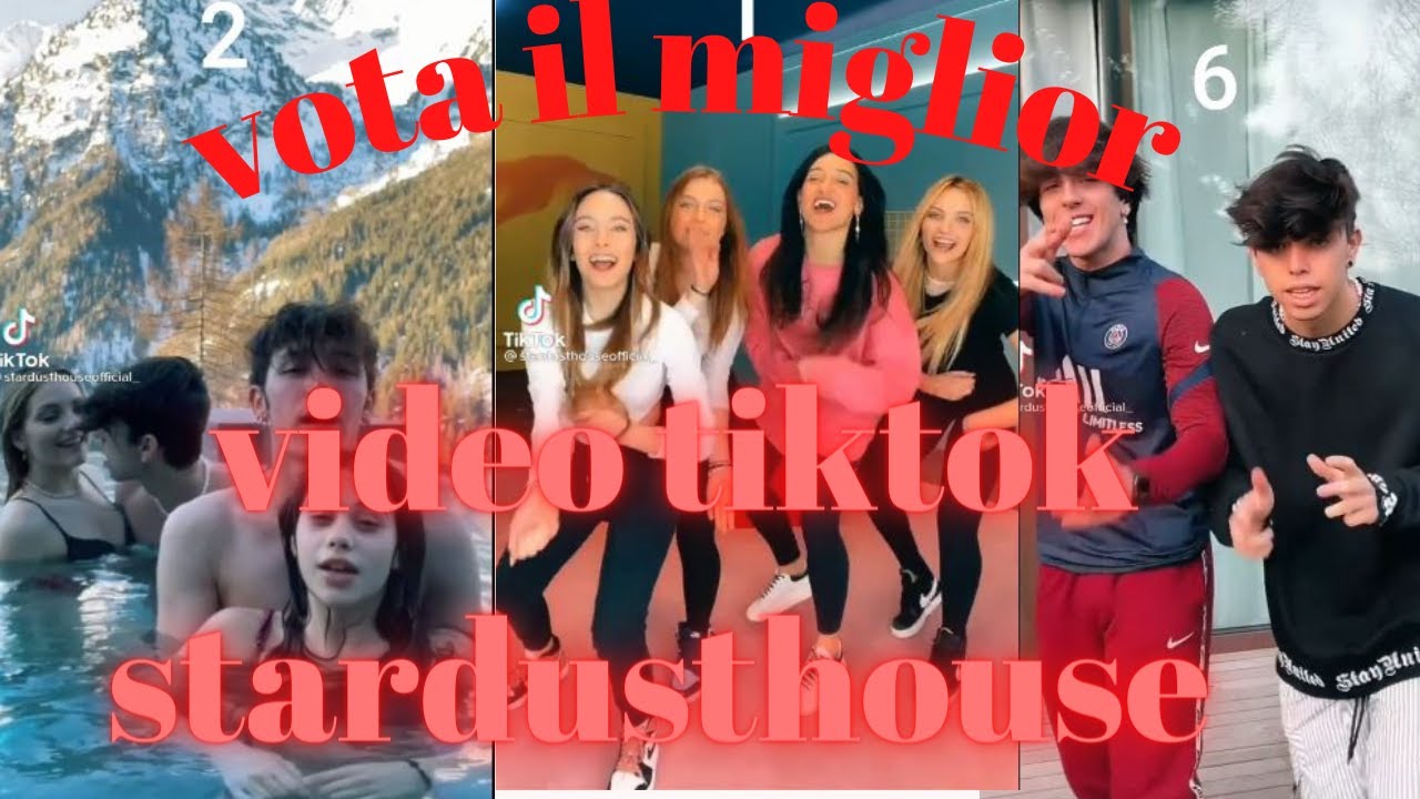Stardust house tiktok vota il video che ti piace.