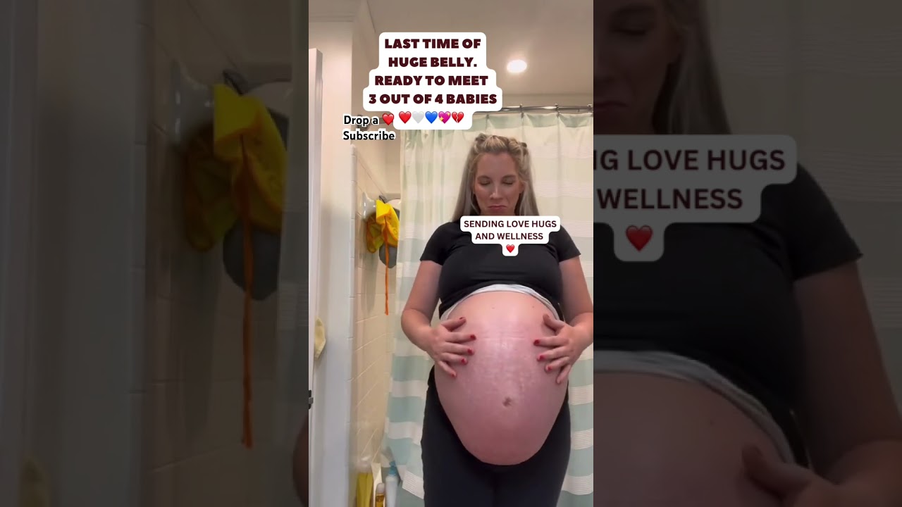 Huge pregnancy belly last day 💙🤍❤️💖💔 #shorts #motherhood #shortsfeed #pregnancyvlogs