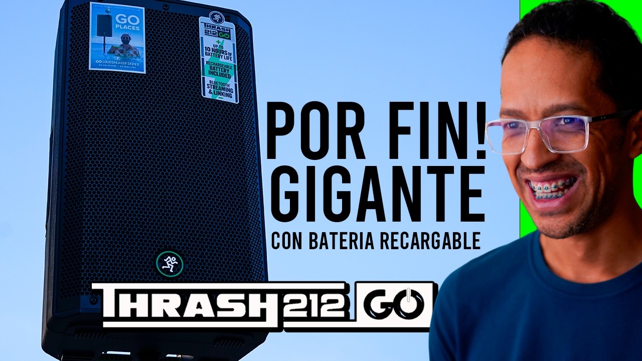 Bocina de Bateria Mackie thrash 212 go review EN ESPAÑOL