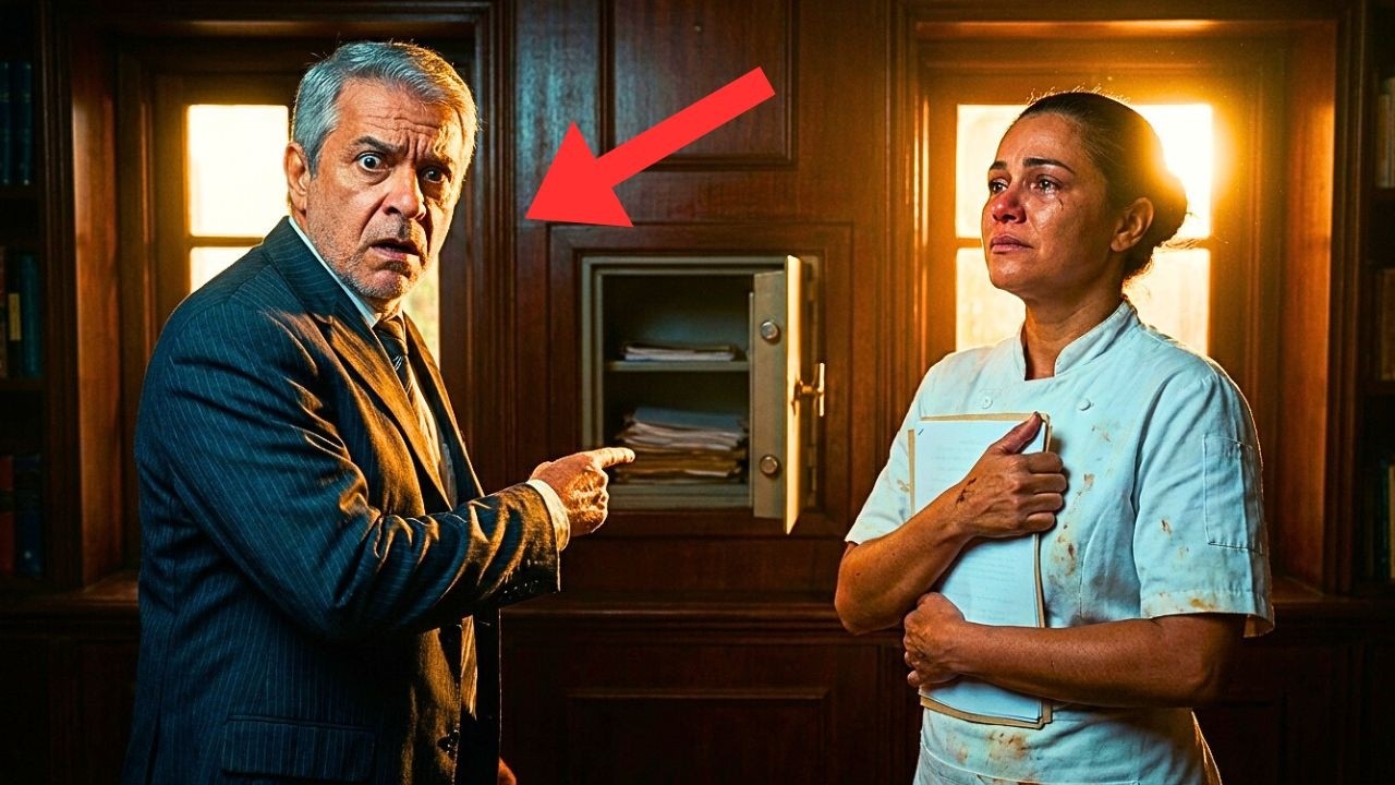 EMPRESÁRIO CHEGA CEDO EM CASA… E FLAGRA SUA COZINHEIRA COM O COFRE ABERTO...
