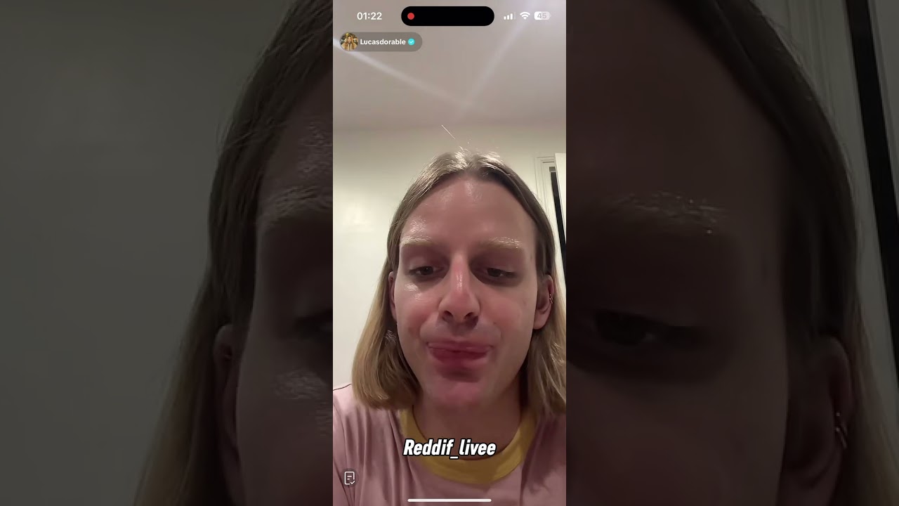 @LucasDorable en live tiktok😂 // longue reddif #tiktok #live #drole