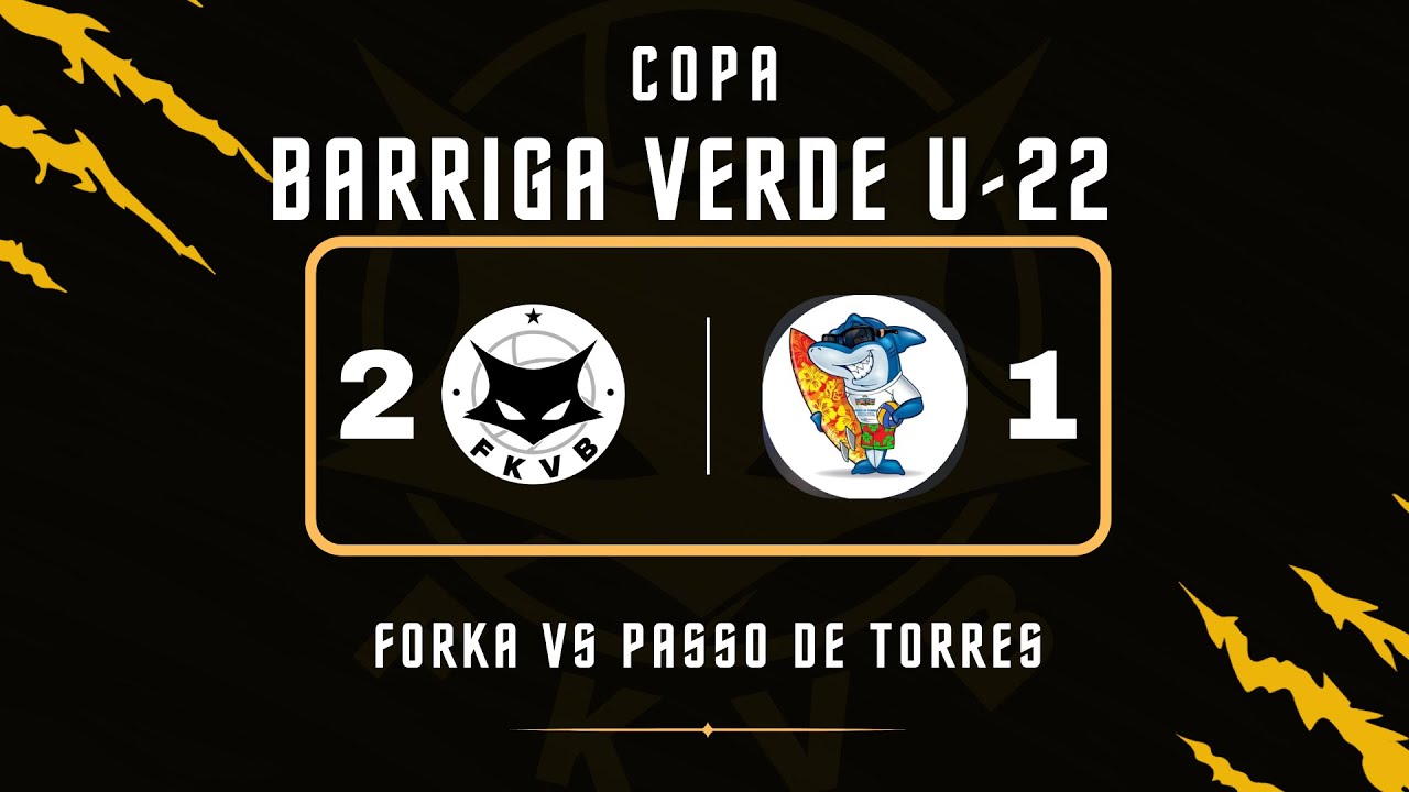 Forka U-22 vs Passo de Torres U-22 
