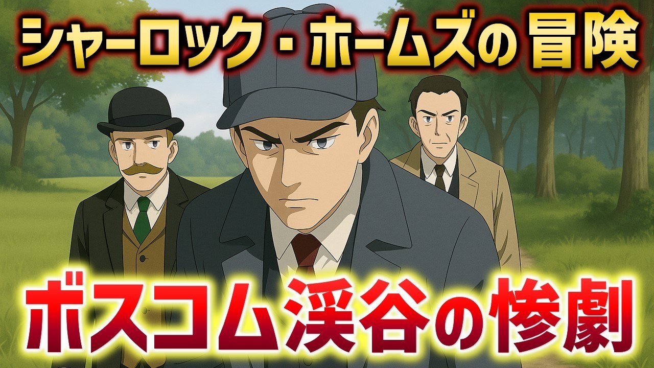 ボスコム渓谷の惨劇｜シャーロックホームズの冒険（推理・ミステリー小説）