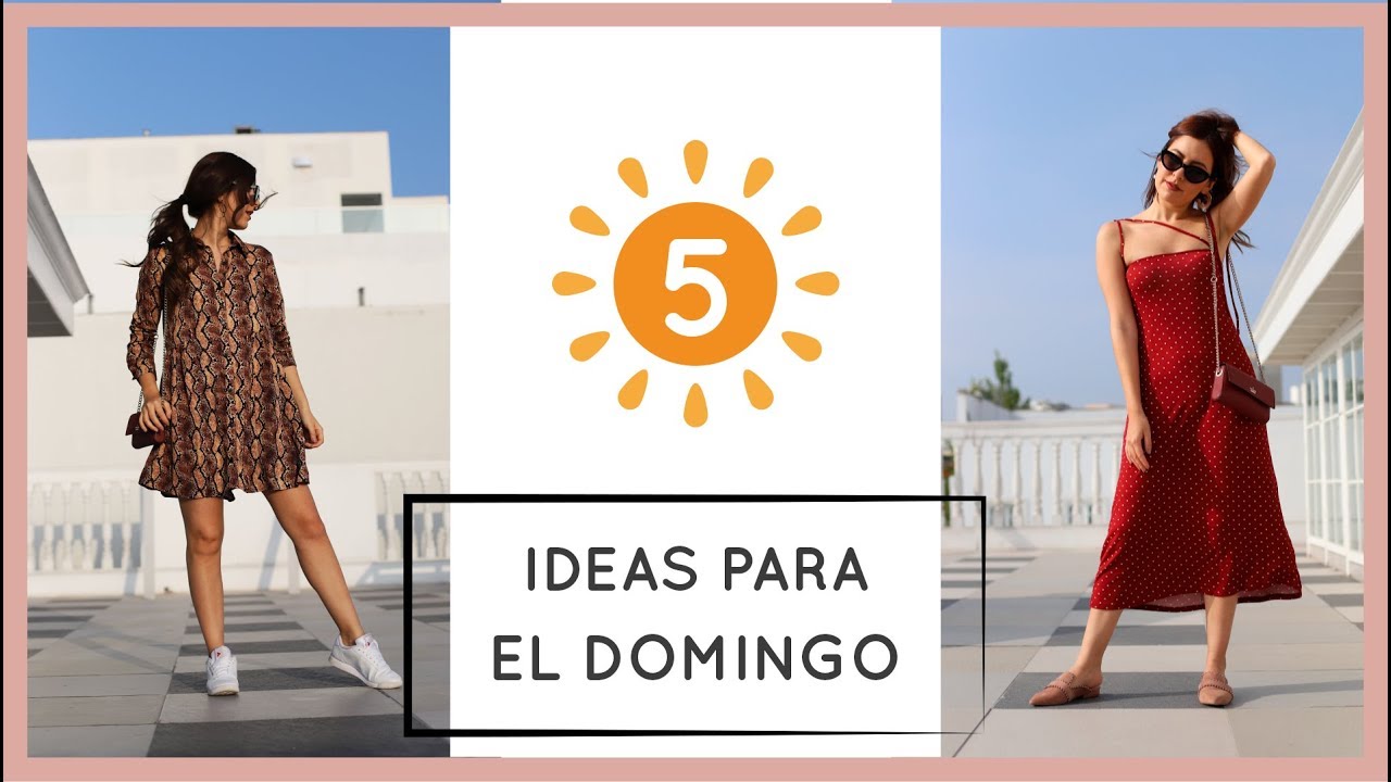5 ideas para looks de Domingo ✨🍿🍷🍽🎸🎬