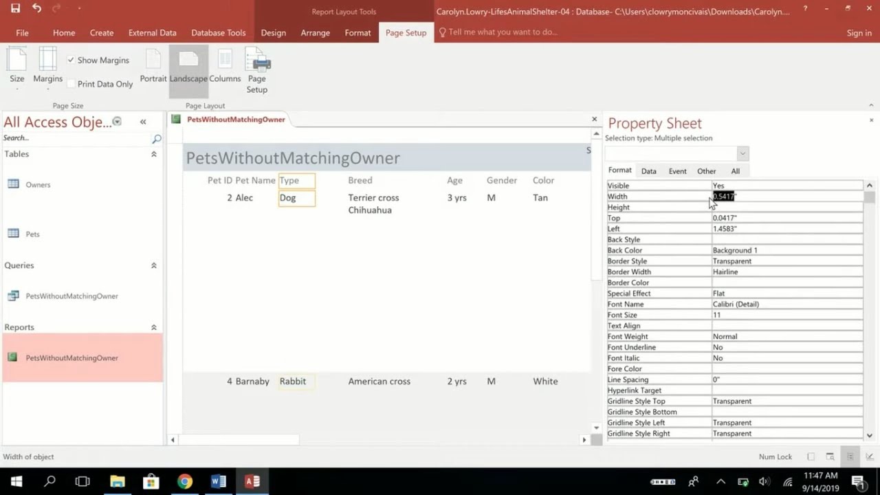 Access 2021 In Practice Ch 4 Guided Project 4-3 | Step by Step Tutorial | t Access Assignment Help