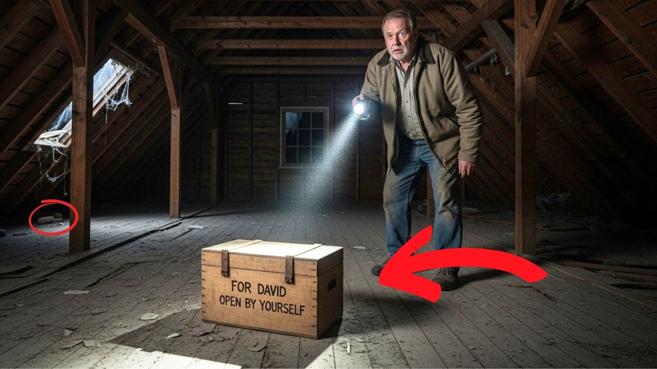 “It Was Left for You” — The Caretaker Opened a Forgotten Box in the Abandoned House at Night, until…