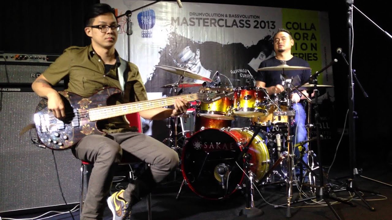 Rayner Drumming : Jamming w/ Rayendra Sunito & Ronald Steven : DRUMVOLUTION 2013